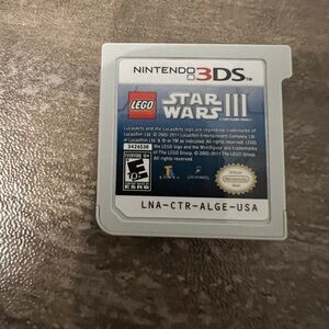 Nintendo 3DS LEGO Star Wars III Game Cartridge - Blue and White